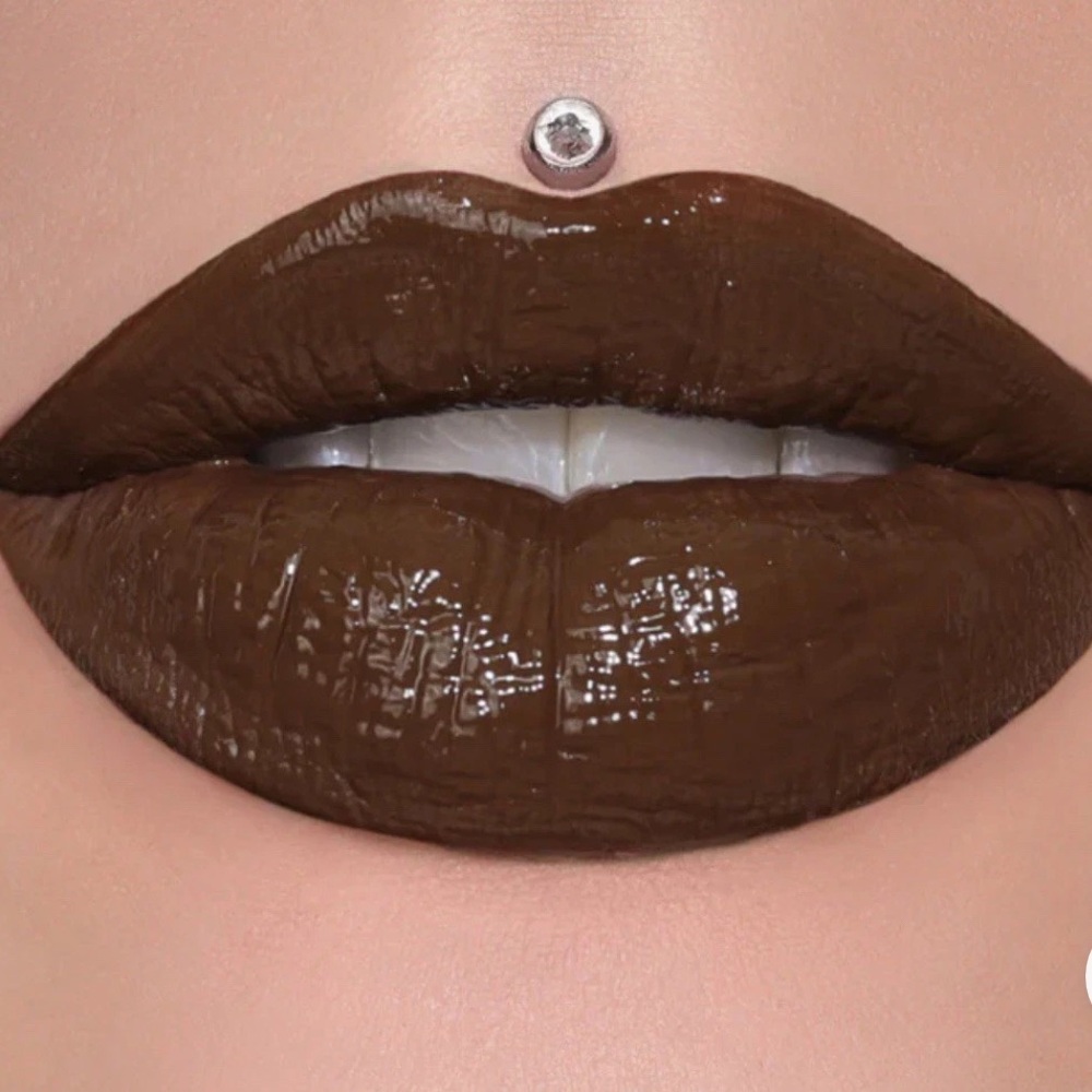 Jeffree Star Brown Lip Gloss High-Shine Makeup - Picture 1 of 6